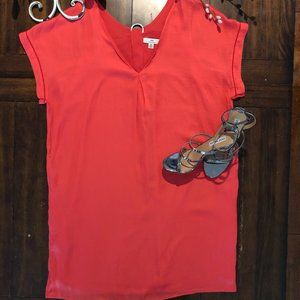 H by Halston Coral Shift Dress